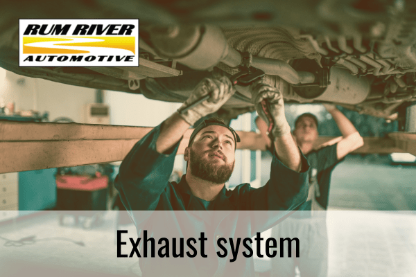 what does an exhaust system consist of