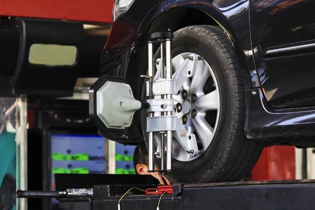How long does a wheel alignment take at Car Repair Shop?